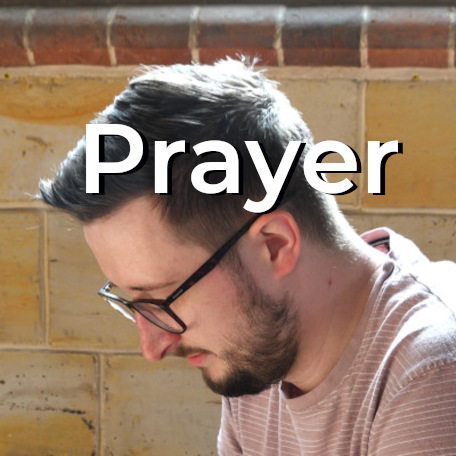 Man praying